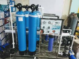 Commercial RO plant built on a stainless steel skid frame